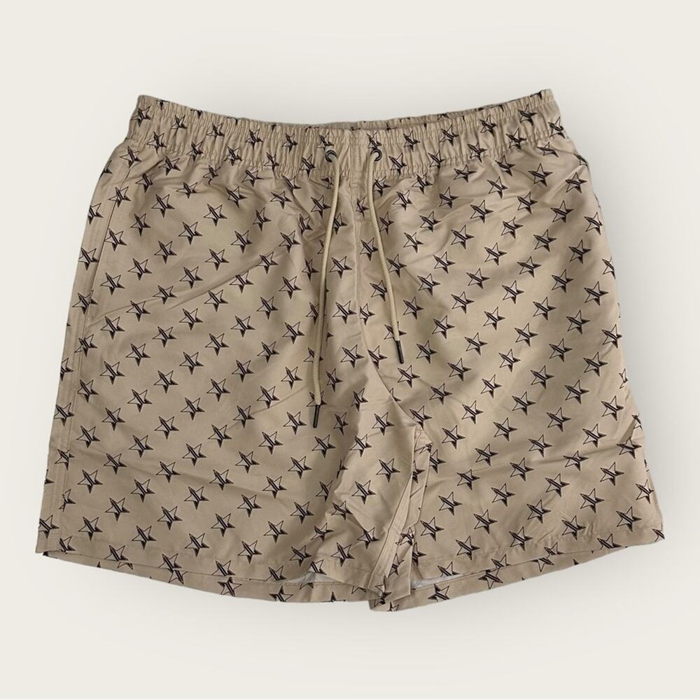 NWOT | Jeffree Star | Men’s Swim Trunks | Beige/Brown | Various Sizes